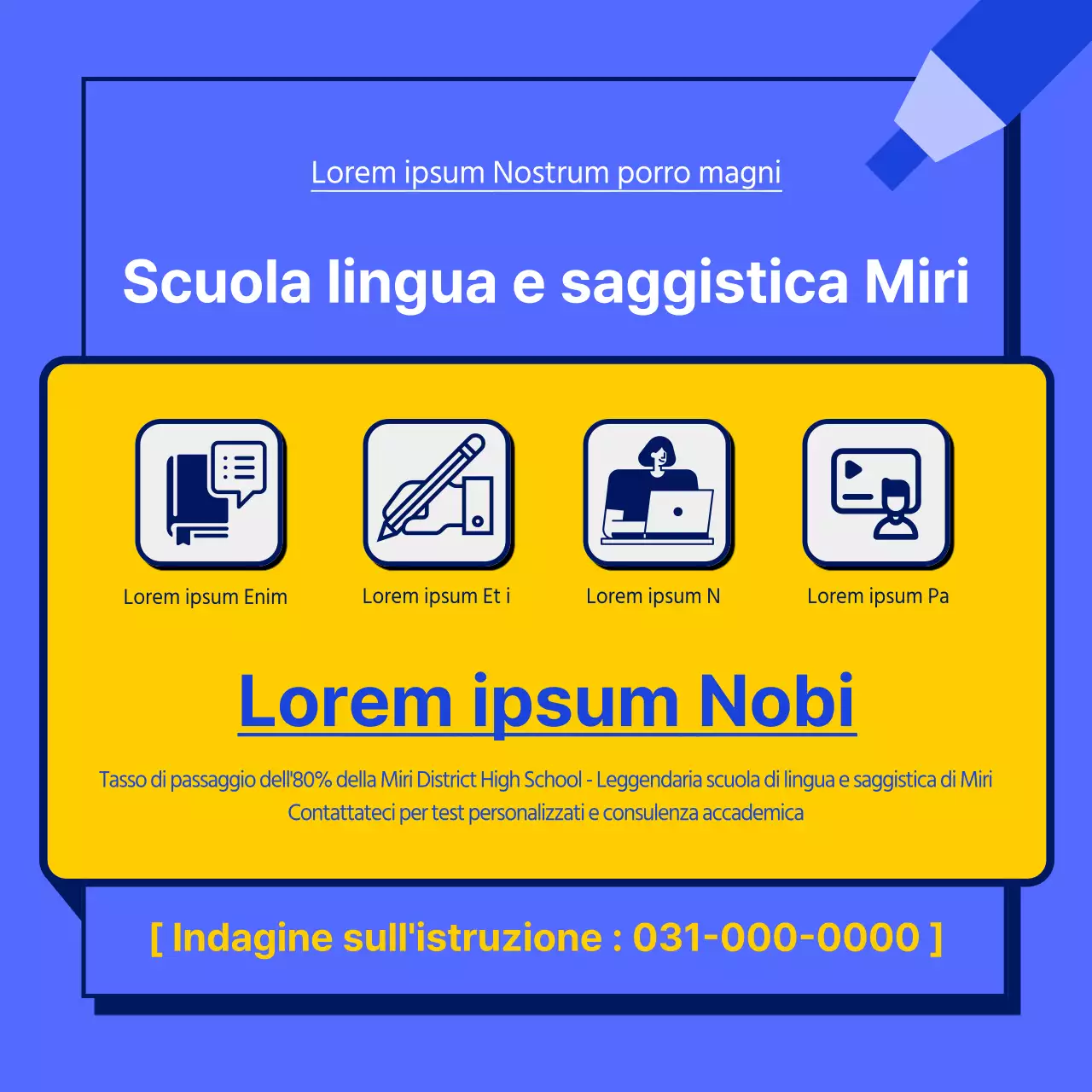 Semplice promozione del lancio di un libro in viola e fluorescenza