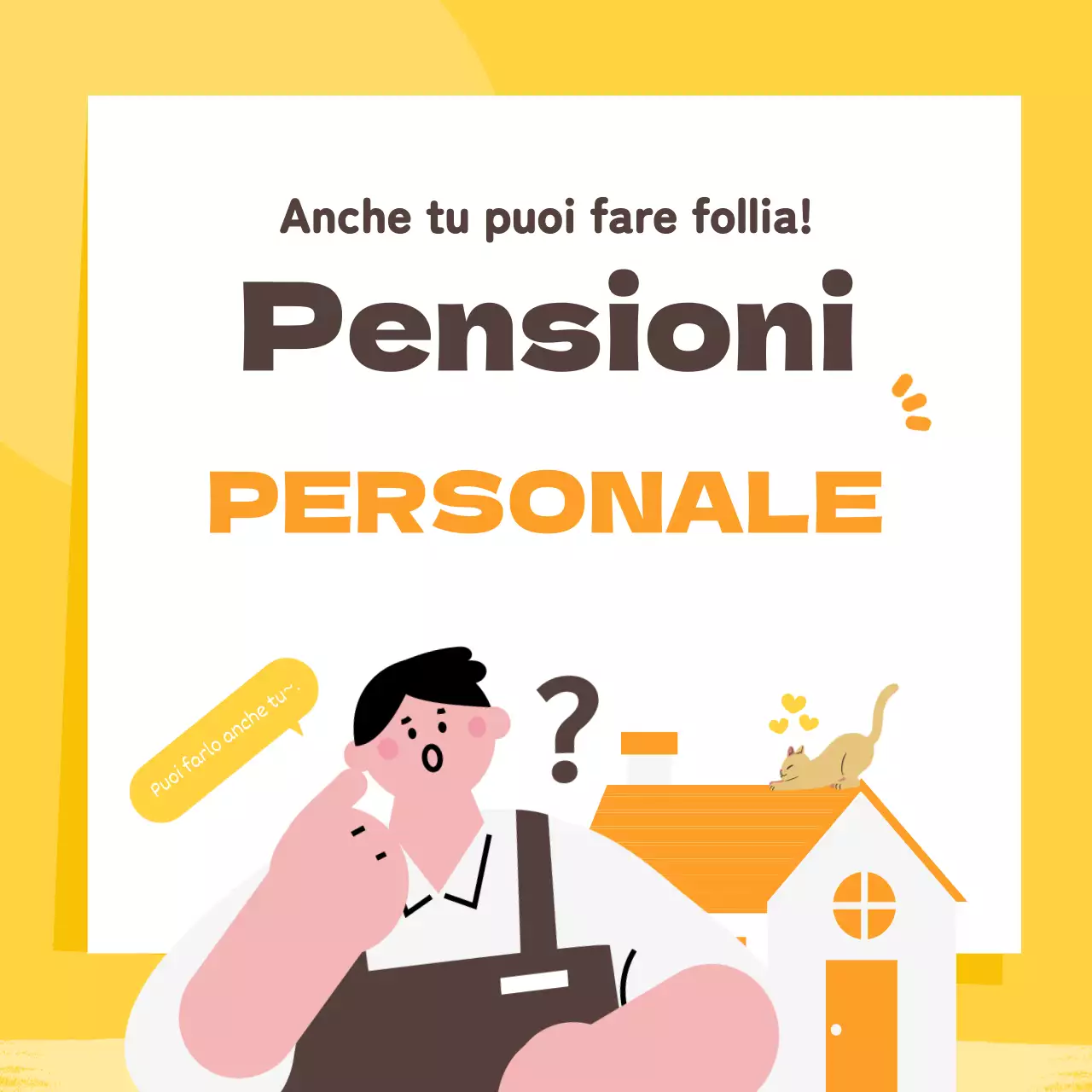 Alla ricerca di un personale allegro per la pensione