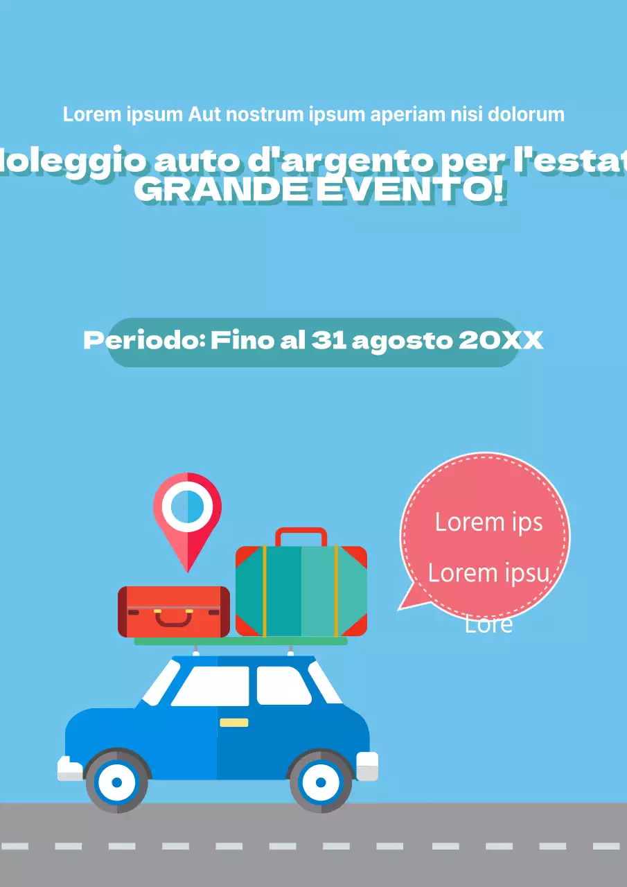 Eventi di noleggio auto