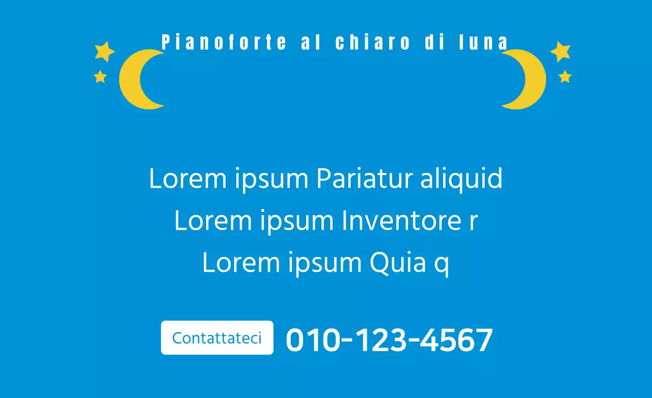 Pianoforte al chiaro di luna