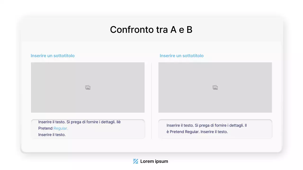 Kit di stile UX UI con sensazione tridimensionale in blu chiaro e blu navy