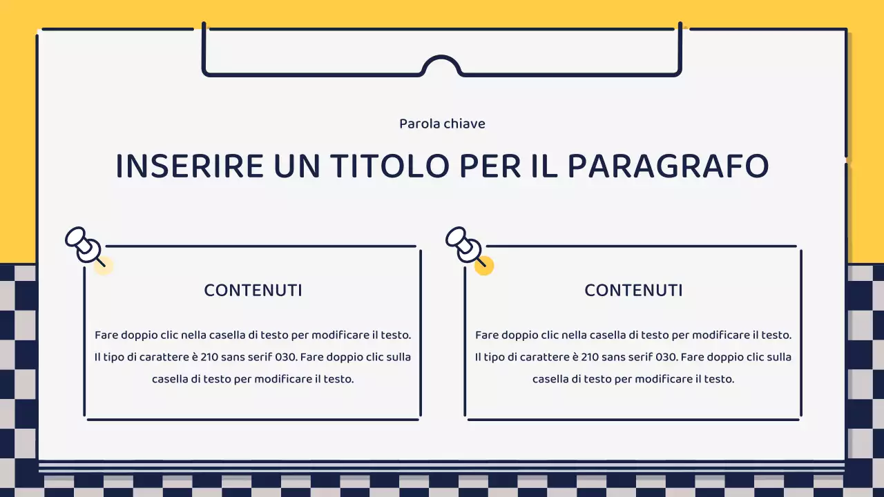 Presentazione sulla progettazione di icone carine e basilari in verde e giallo