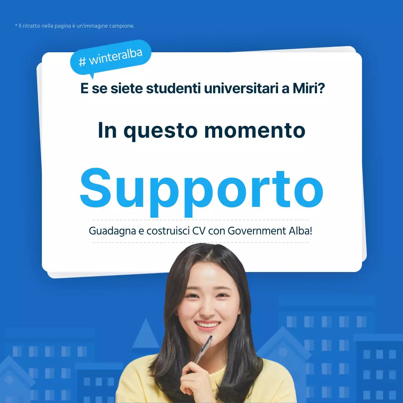 Assunzione di posti di lavoro a tempo parziale in uffici governativi blu e azzurri