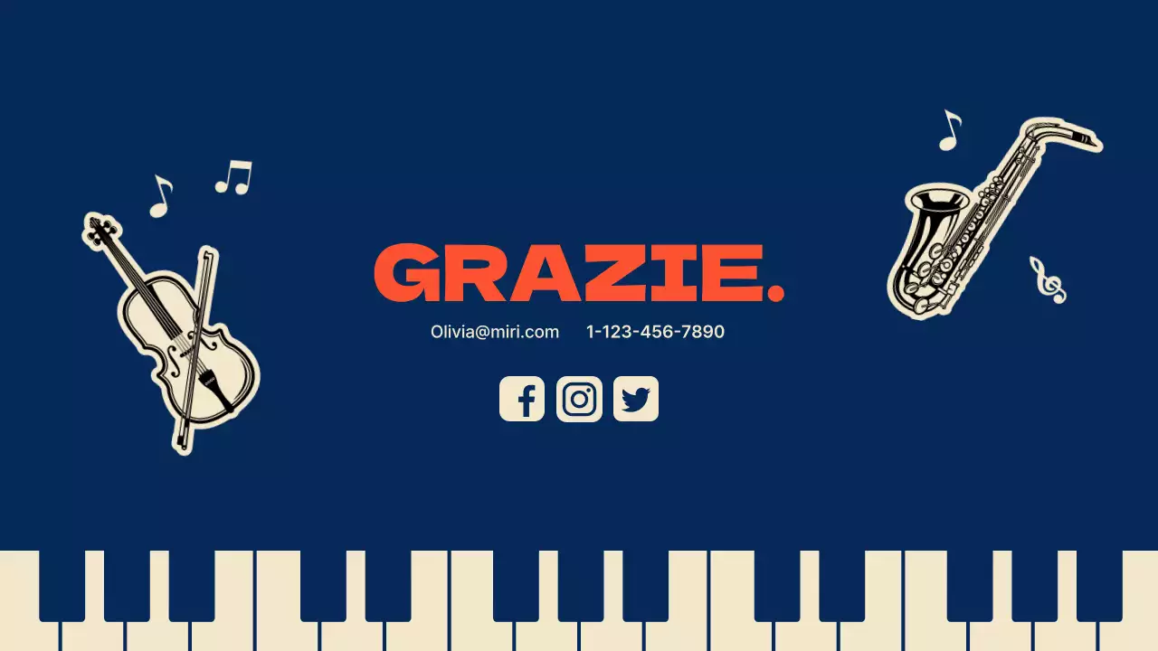 Portafoglio per compositori a tema pianistico in marina