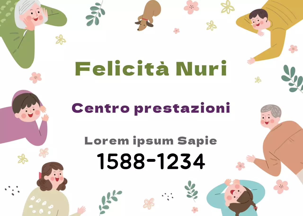 Illustrazione del personaggio bianco e caldo del centro benessere