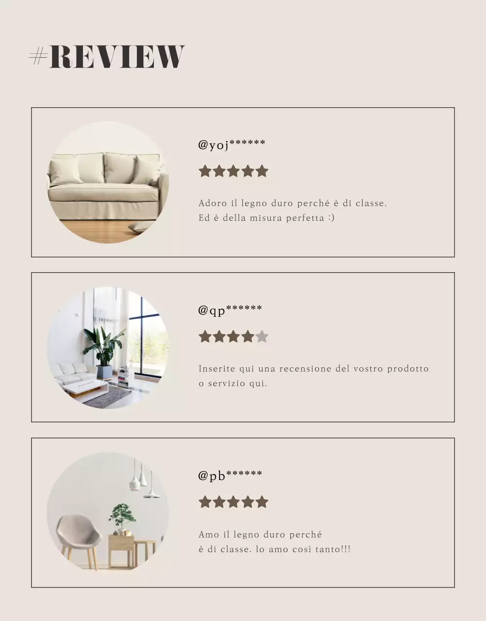 Arredamento moderno nei toni caldi del marrone dettagli dell'evento