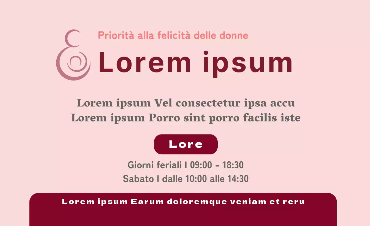 Promuovere orari di ambulatorio rosa frequenti