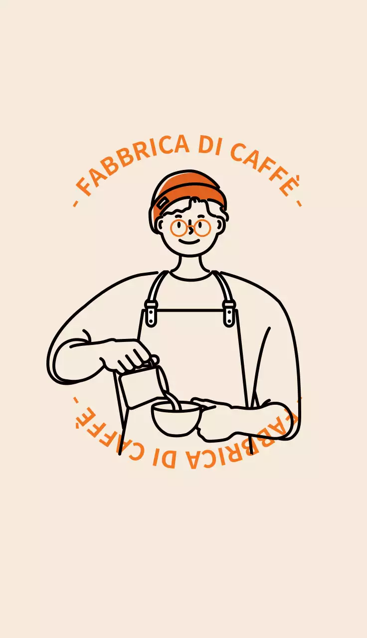Biglietto da visita per barista