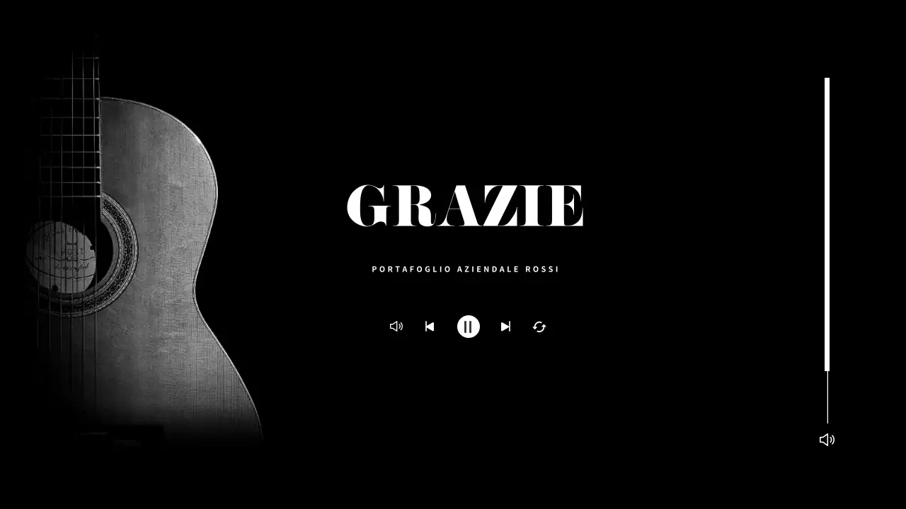 Una semplice cartella da chitarrista in nero