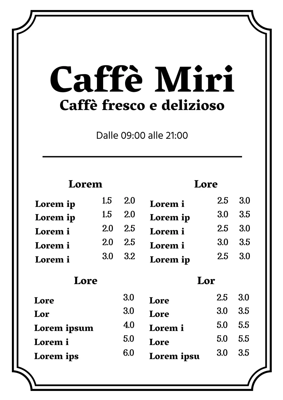 43157_Cafe Menu Board