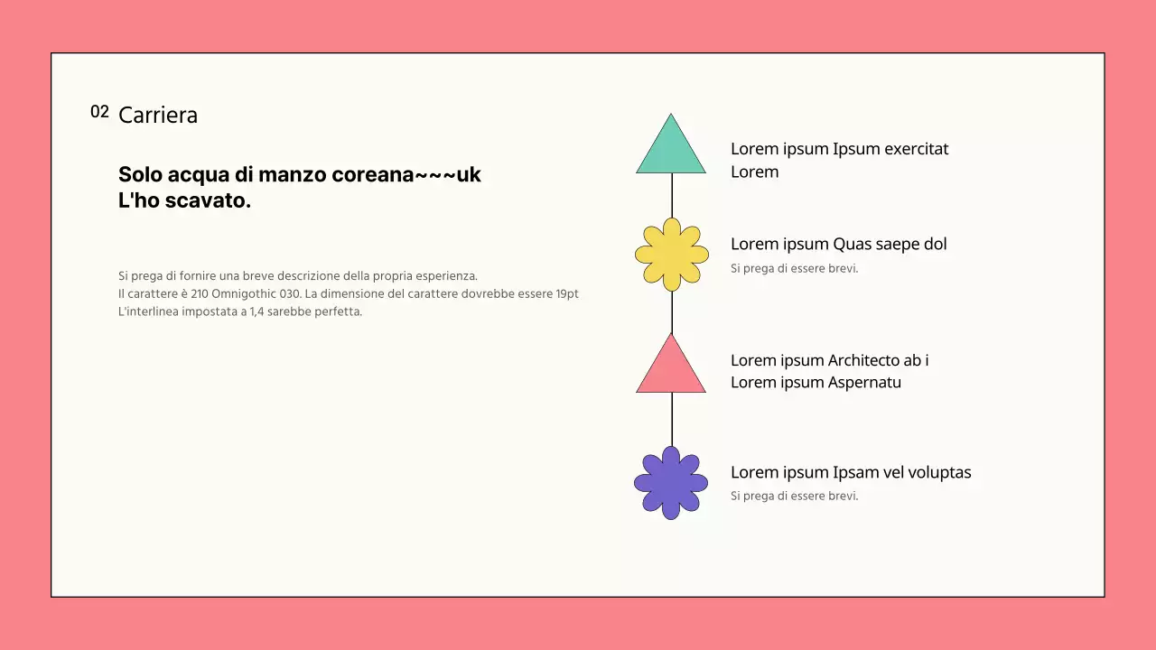 Psicoterapia artistica con le forme nei toni rosa-viola Sillabo dell'istruttore Formazione del portfolio Introduzione dell'istruttore