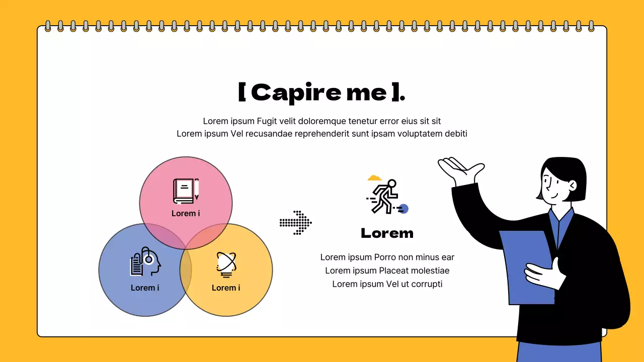 Insegnare ai giovani a esprimere la loro autocomprensione in cornici colorate per schizzi.