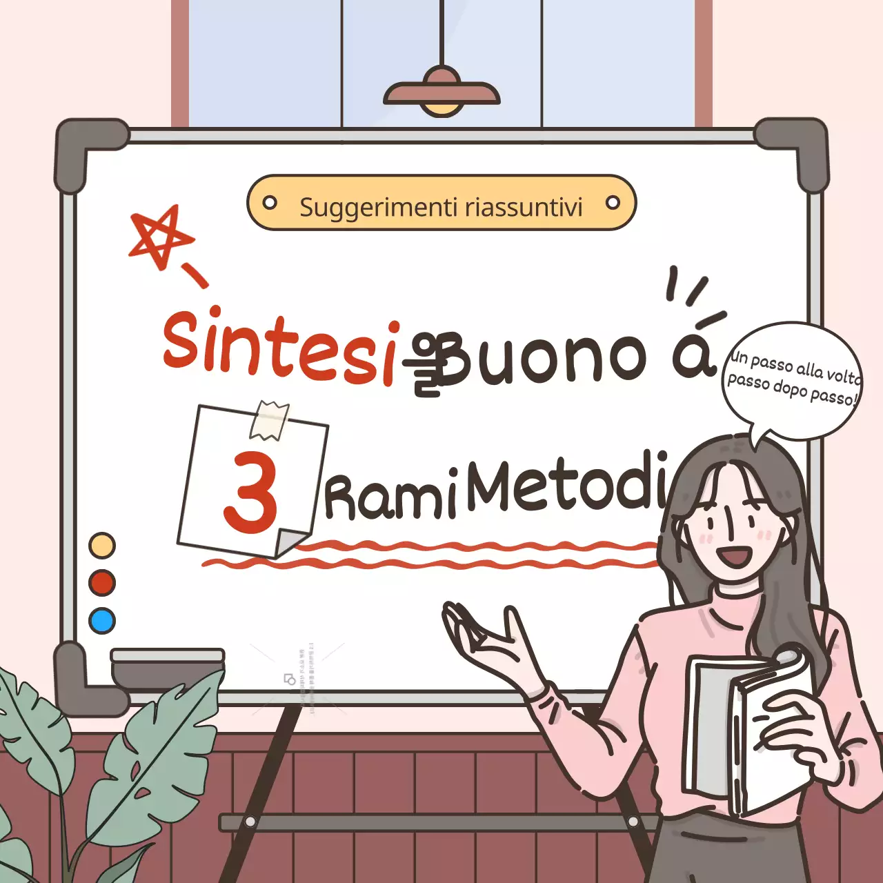 Guida alla sintesi delle informazioni di base in bianco e rosa