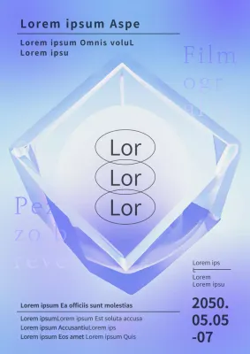 viola blu gradiente opere d'arte tipografia cinematografia