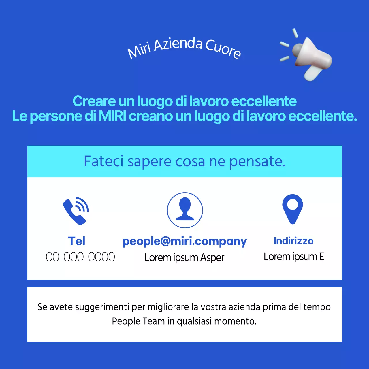 Icona 3D con colori blu e azzurro Modifiche al welfare aziendale