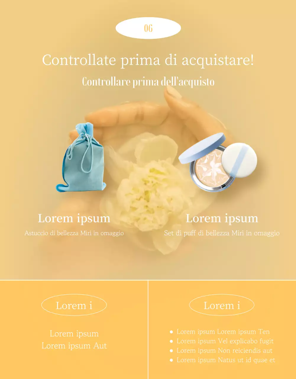 Presentazione del pennello emozionale a punta gialla