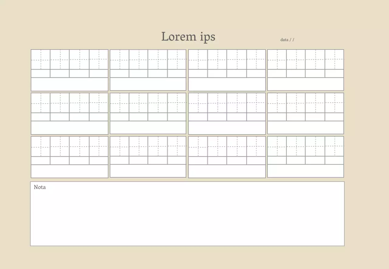 Linea beige Libro di parole semplici in kanji