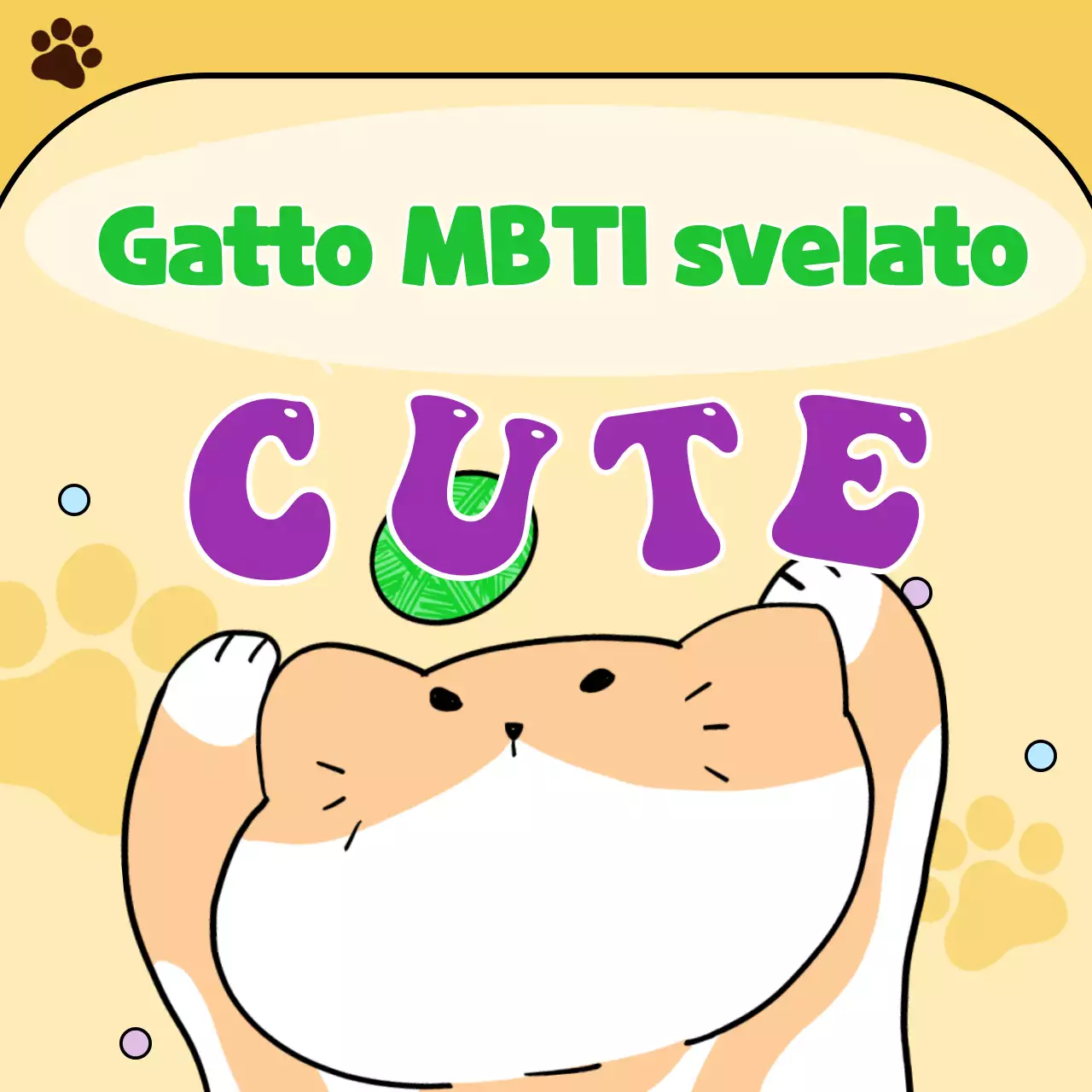 Emoji gatto semplice illustrata in arancione
