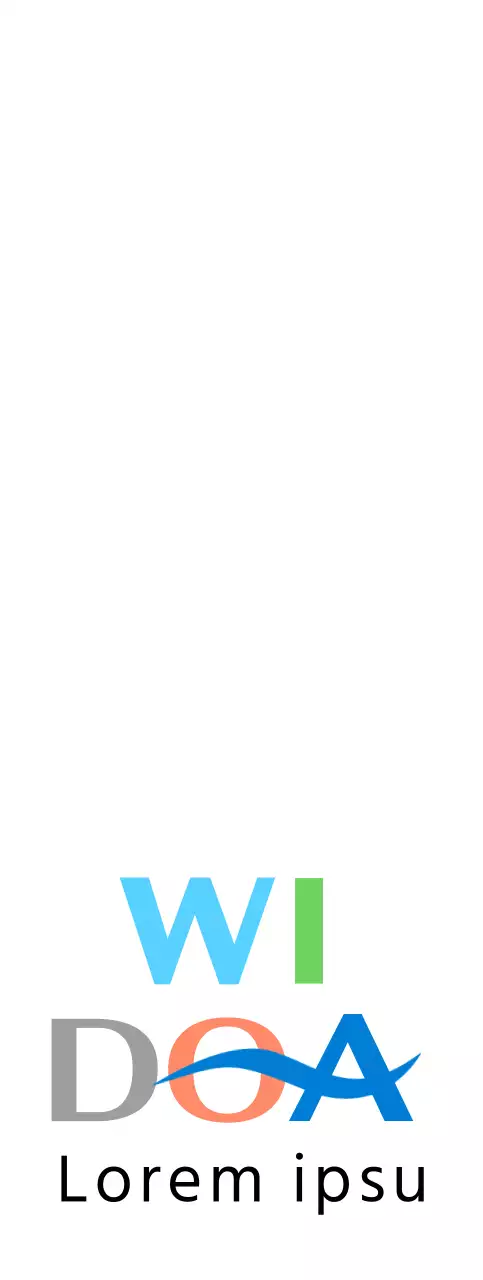 Logo dell'associazione eolica multicolore