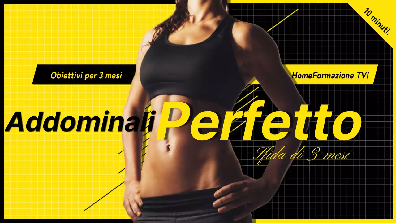 Foto gialla e nera evidenziata allenamento YouTube