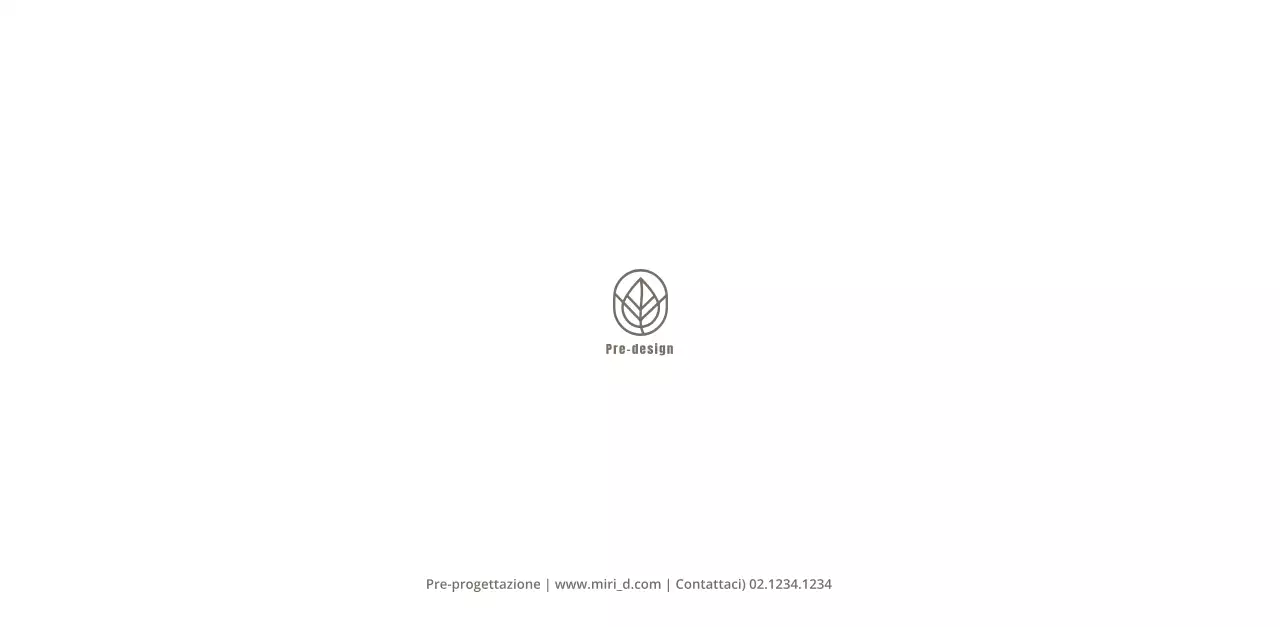 Calendario di interior design in stile bianco e pulito