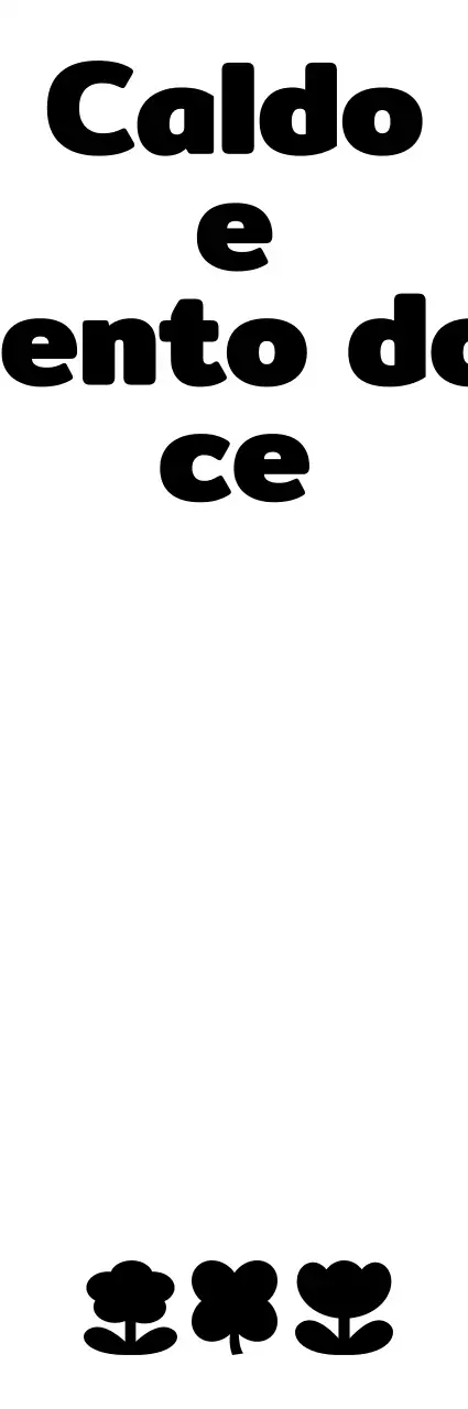 Merchandising con semplici e graziose illustrazioni di coniglietti e fiori in nero