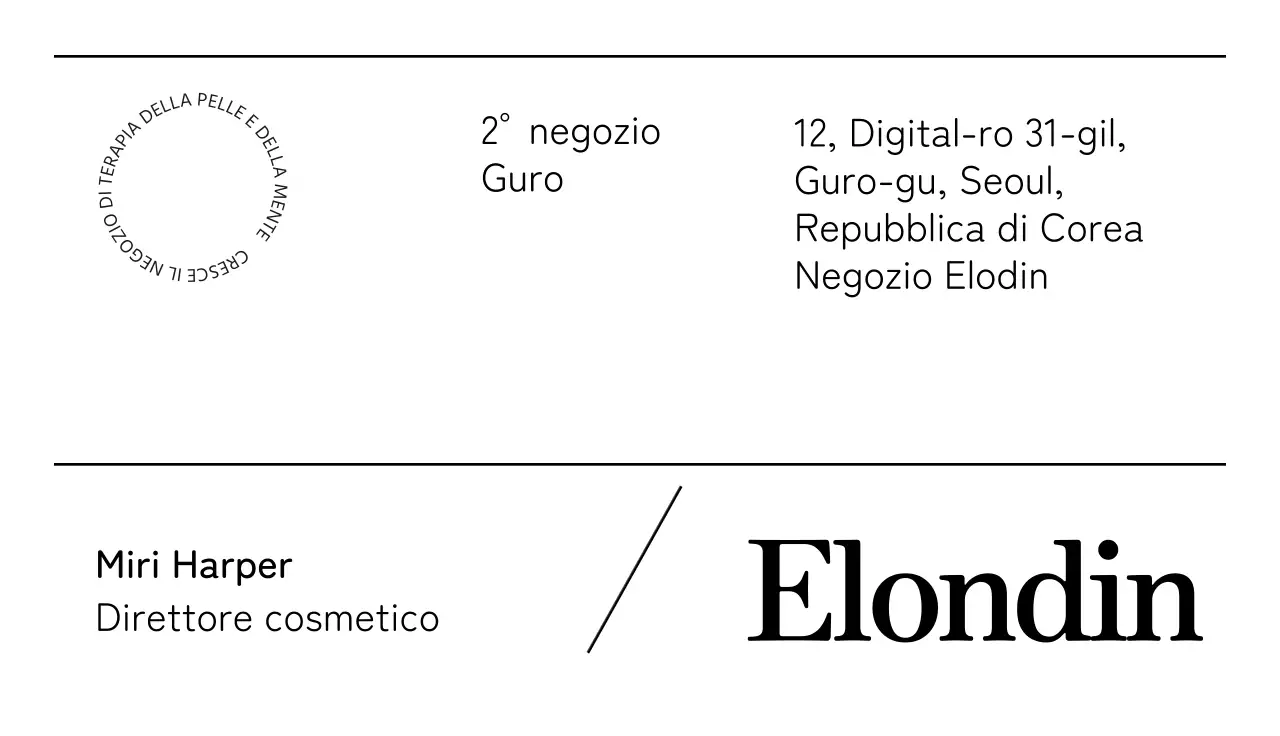 Stile biglietto da visita emozionale con sfumature rosa