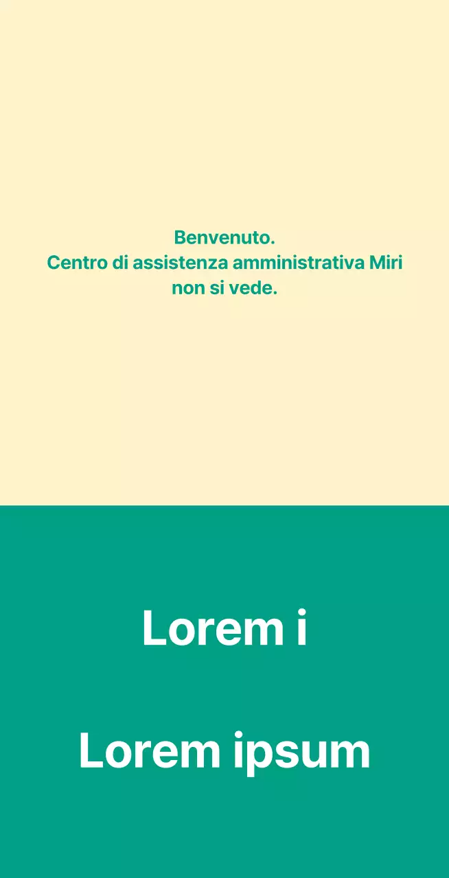 Un annuncio di servizio pubblico del tipo lettera di benvenuto con un cartello di benvenuto.
