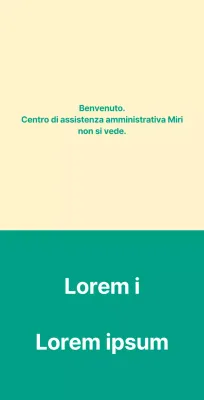 Un annuncio di servizio pubblico del tipo lettera di benvenuto con un cartello di benvenuto.