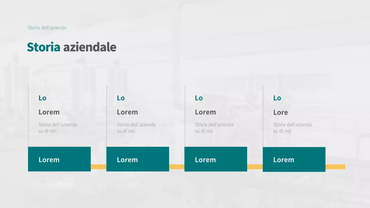 Infografica di design sulla cronologia della storia con concetti di grigio e turchese