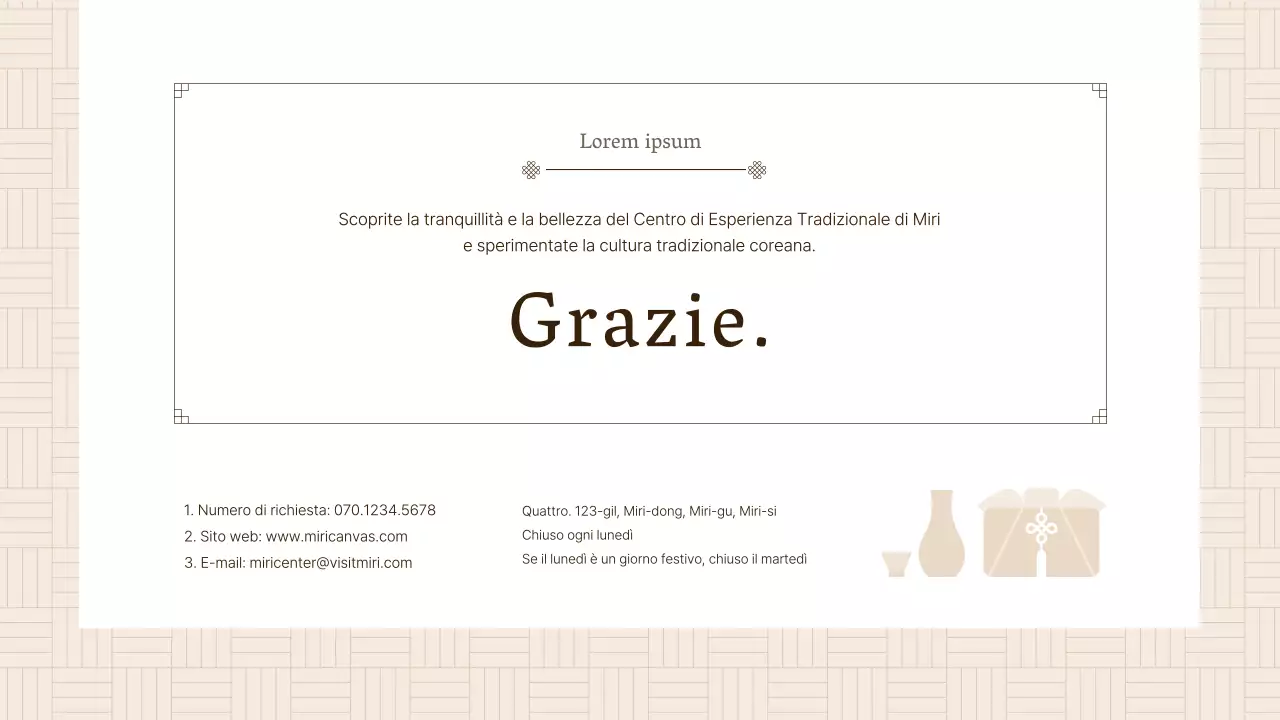 Una guida all'esperienza tradizionale utilizzando il colore marrone delle icone coreane