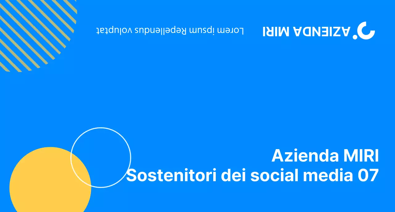 Un concetto semplice per il souvenir di un sostenitore dell'azienda, caratterizzato da cerchi blu e gialli.