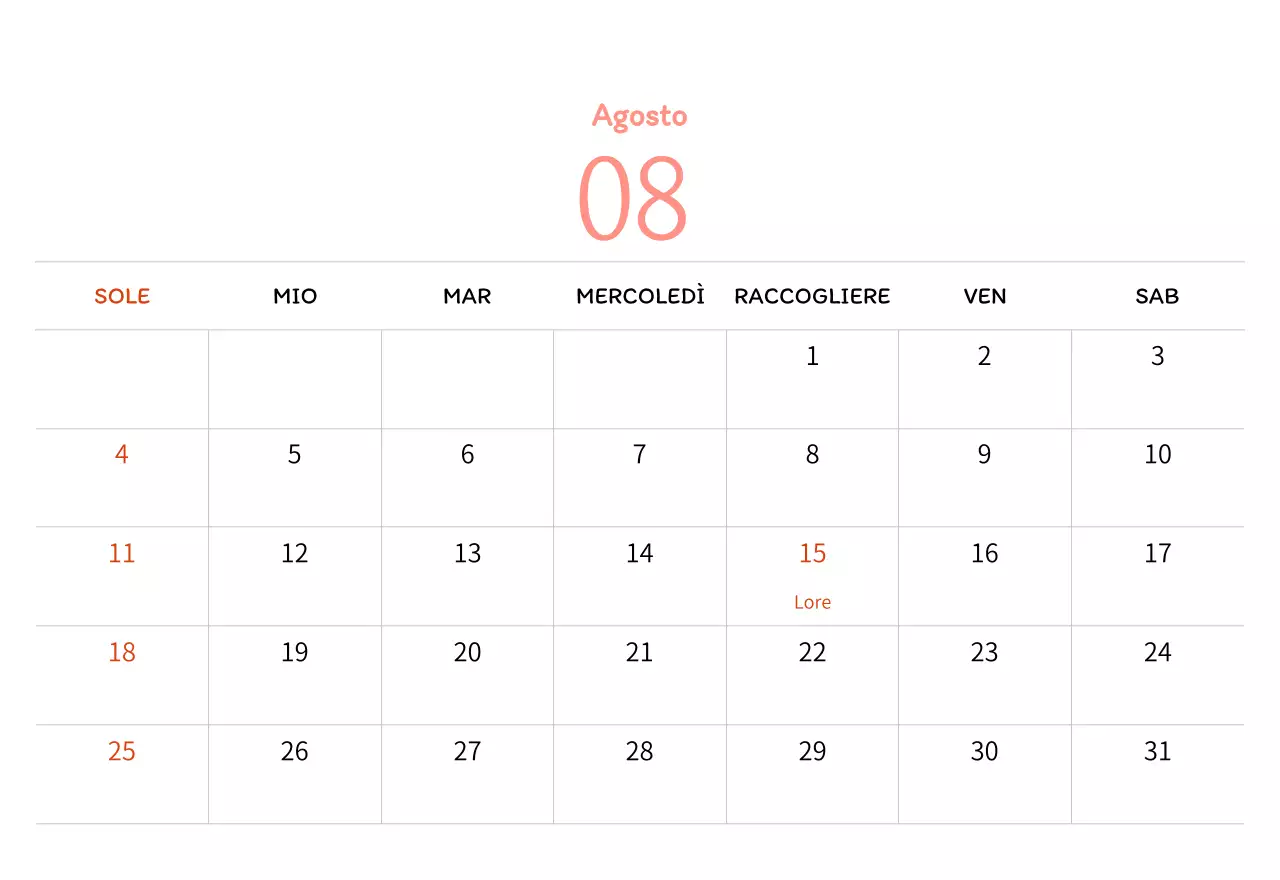 Illustrazioni di francobolli con un concetto caldo