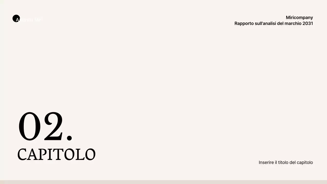 Stile business semplice in beige e marrone