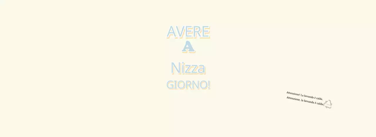 Giallo Blu Testo pop semplice