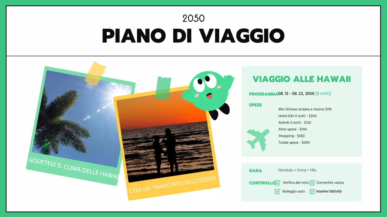 GoodNotes aziendali con righe nere color menta