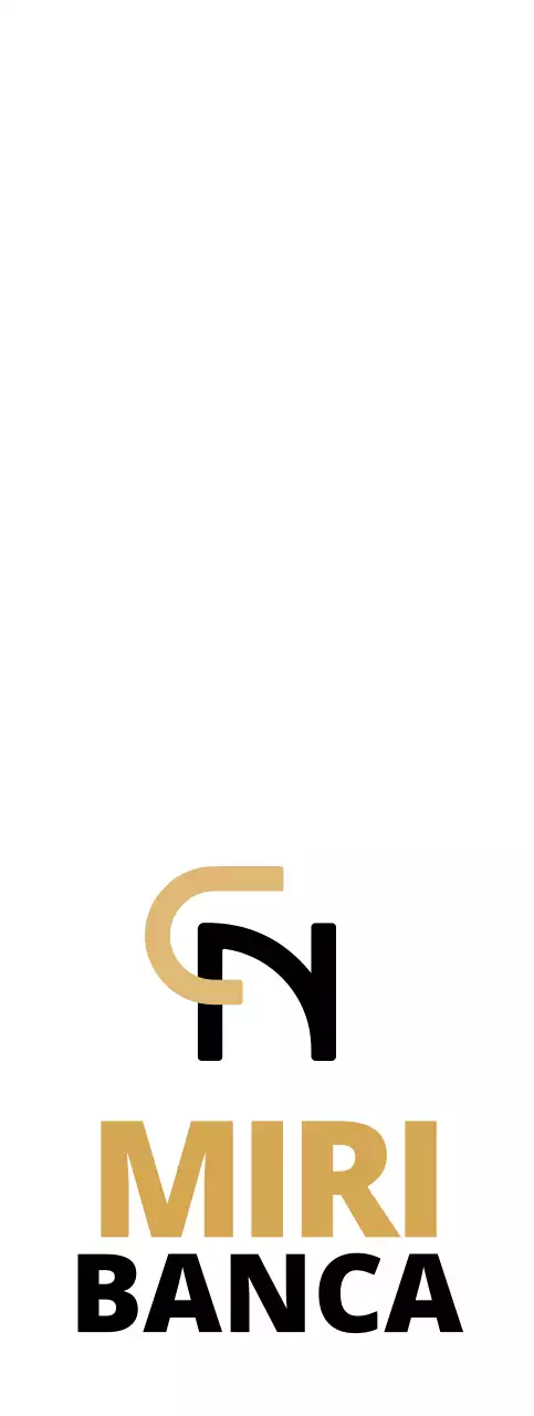 Simbolo semplice e pulito, in marrone e nero, per informare e promuovere le informazioni sui risparmi bancari.