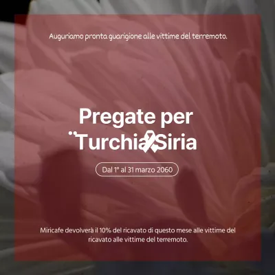 Un memoriale di crisantemi in grigio e rosso