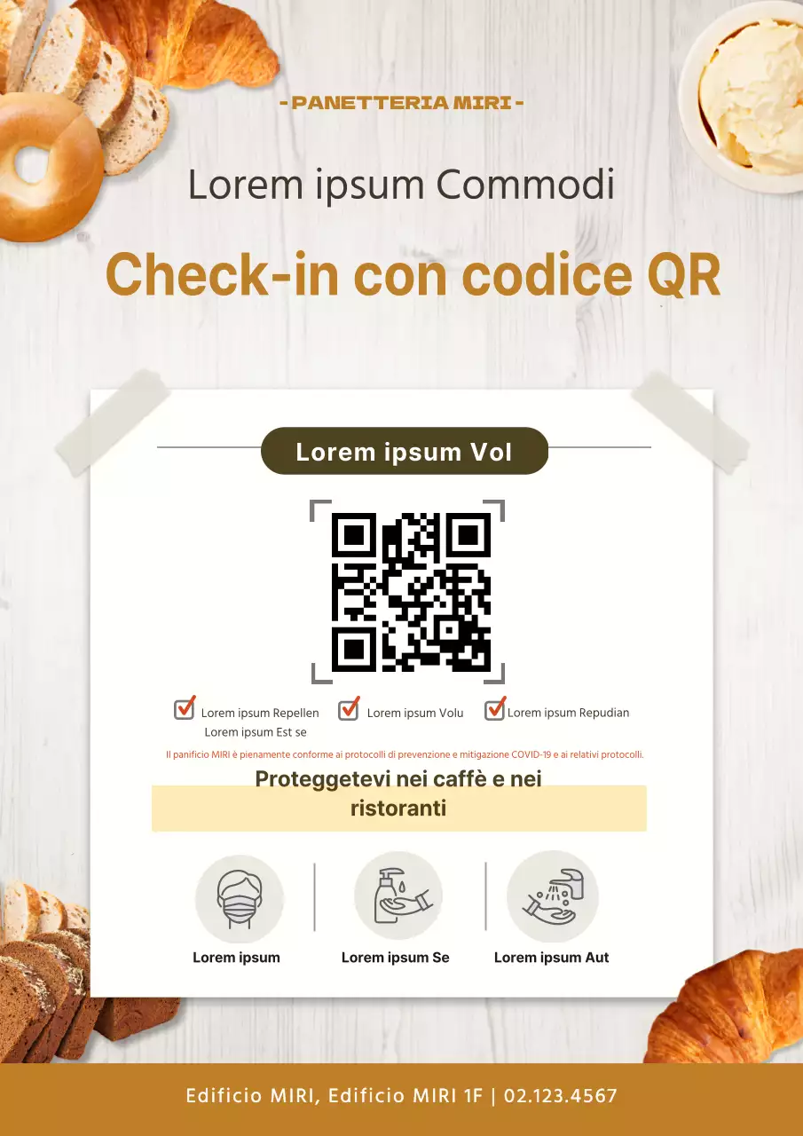 Check-in con codice QR
