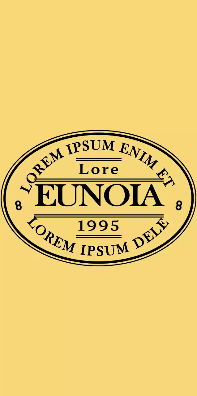 Combinazione di testo emozionale e semplice in giallo e nero Stile logo Amble per il merchandising del caffè