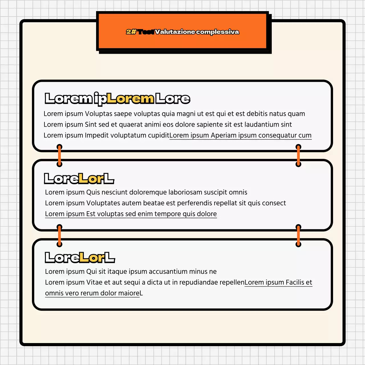 Analisi endocrina arancione e color carne CardNews