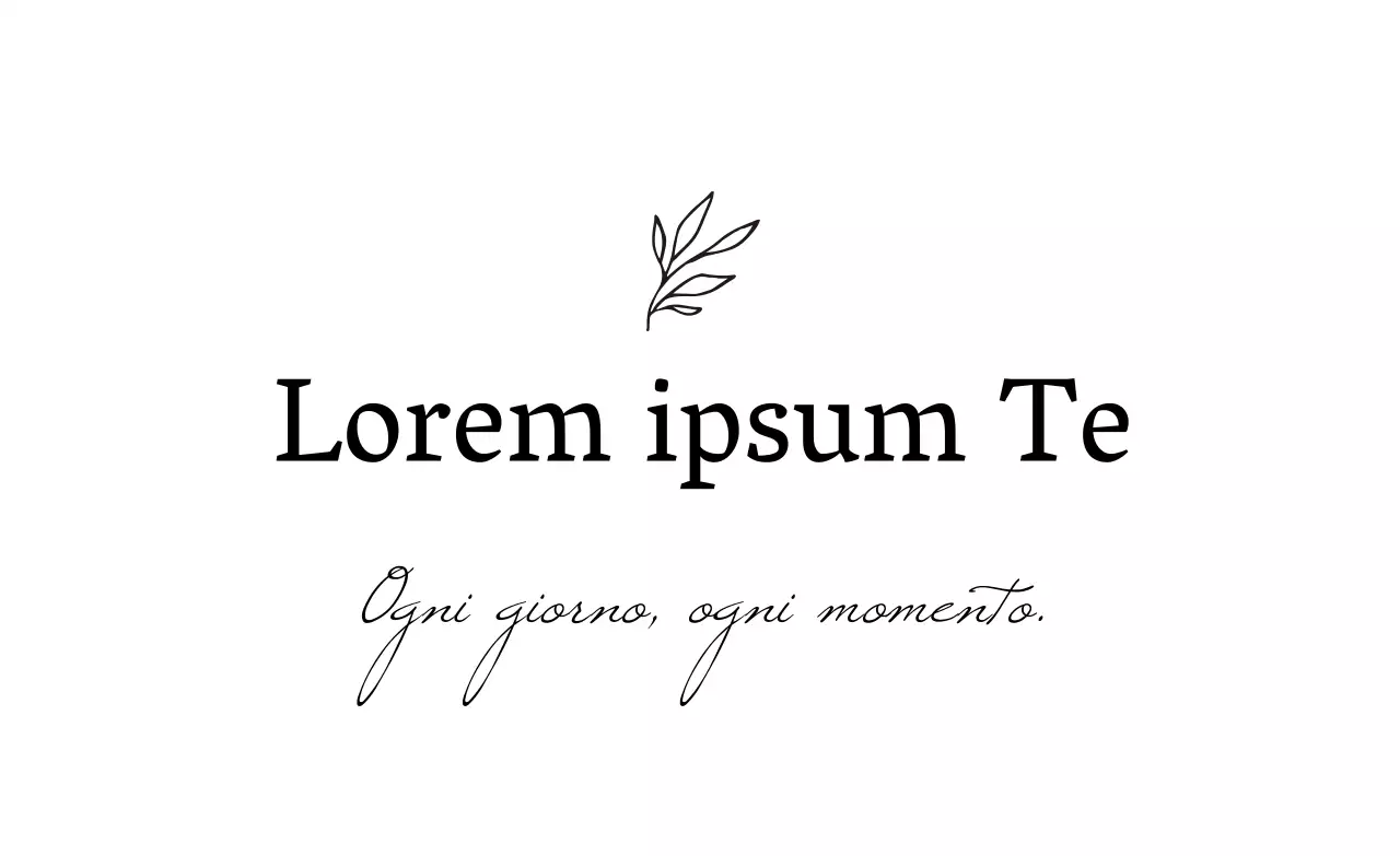 Etichetta di marca solida bianca