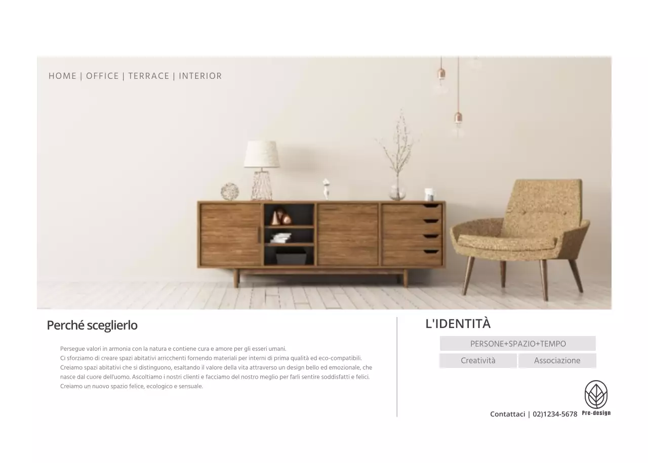 Mobili semplici e naturali in beige e colori neutri