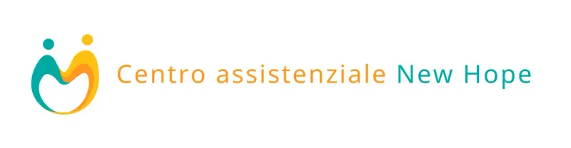 Il logo del centro sociale con il simbolo giallo e turchese e il vostro nome.