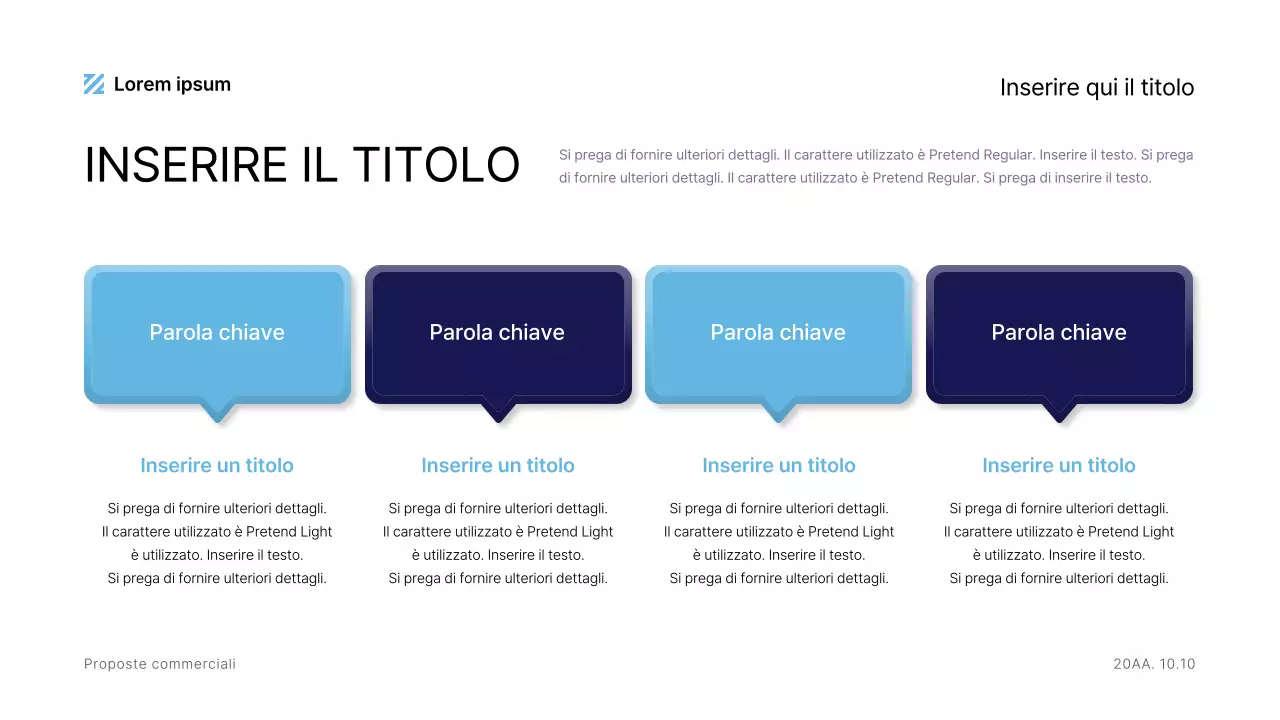 Kit di stile UX UI con sensazione tridimensionale in blu chiaro e blu navy