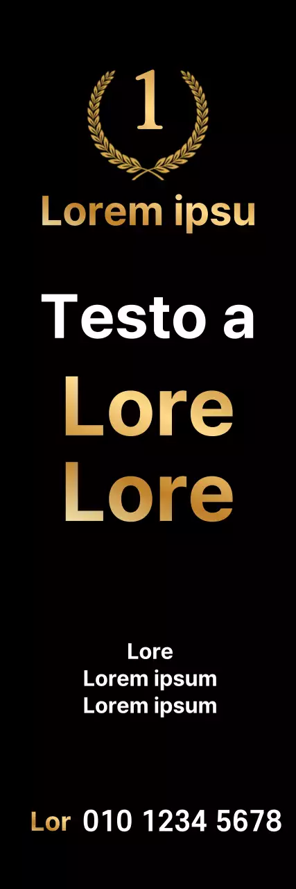 Banner_nero_oro_liscio