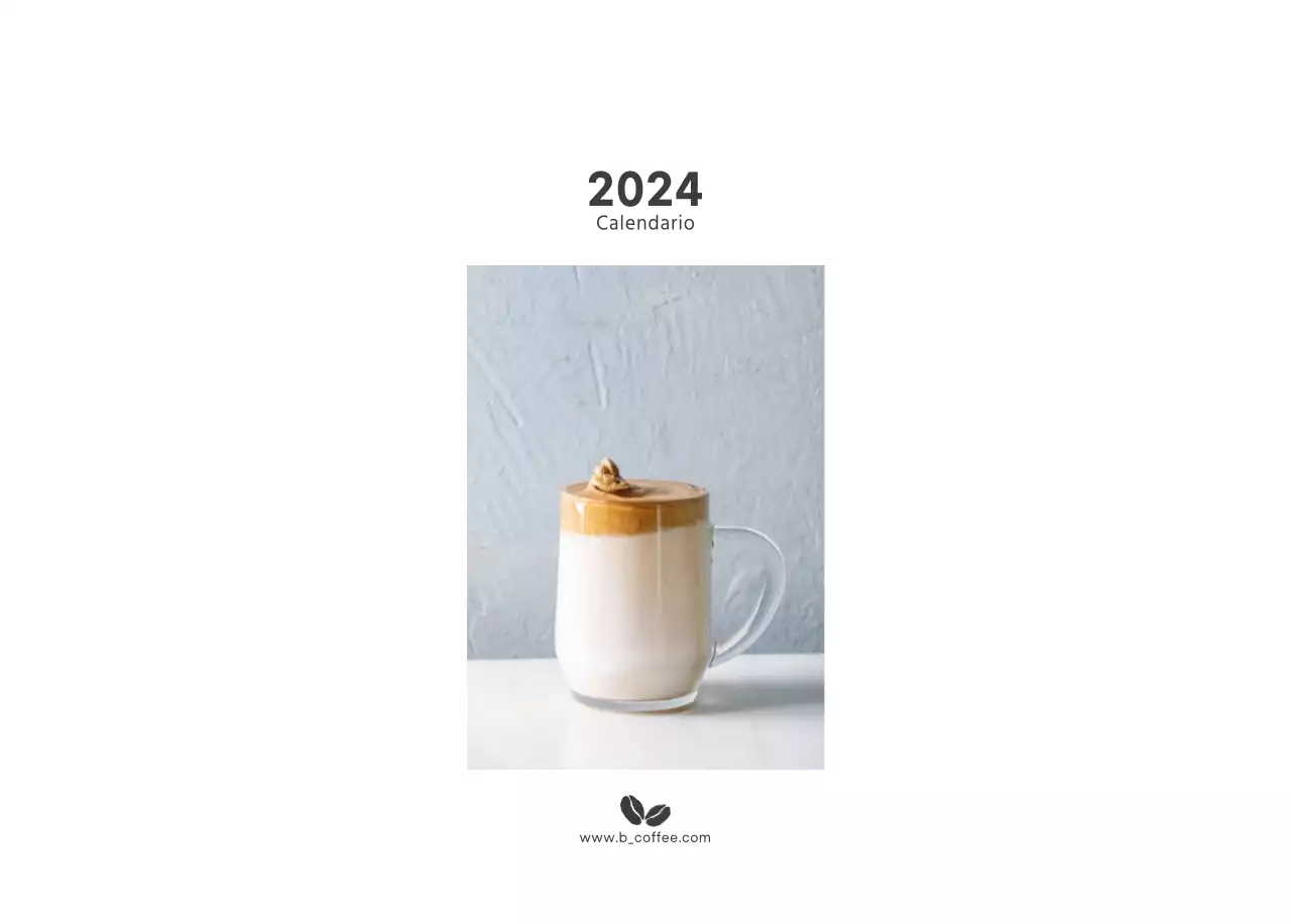 Un caffè sentimentale bianco e marrone