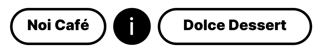 Testo UI nero semplice Stile cartoleria Caffè