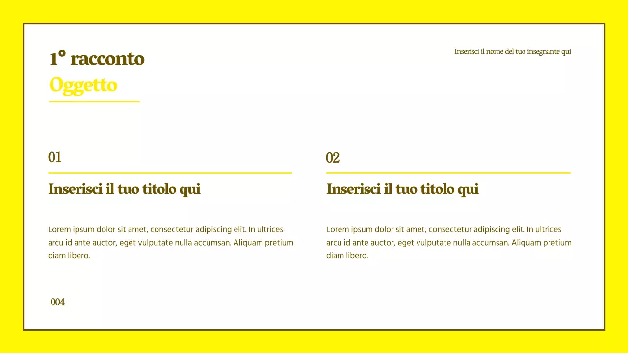 Tutorial per l'illustrazione di personaggi puliti in giallo e marrone