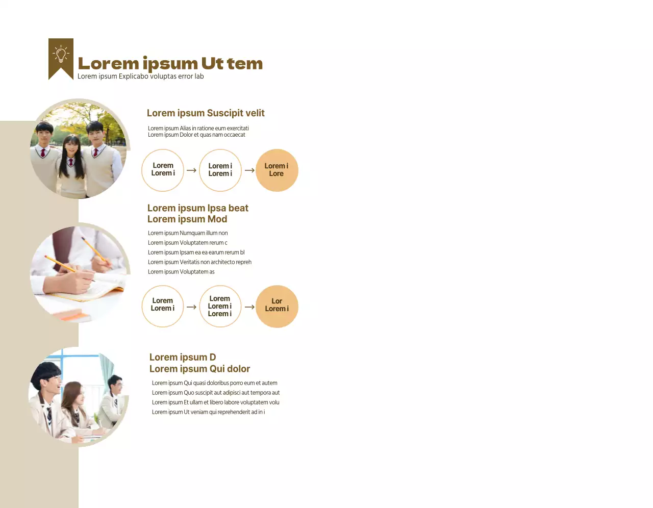 Informazioni sulle scuole specializzate in esami di ammissione all'università di colore marrone